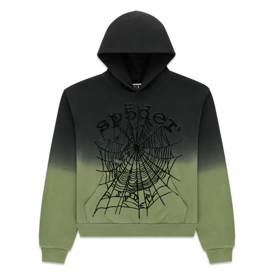 Sp5der OG Web Ombre Hoodie Black