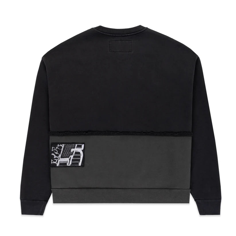 Sp5der Diffused Collegiate Crewneck Shirt
