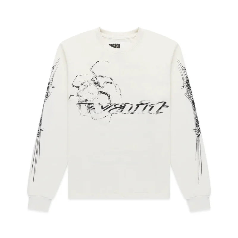 Spider Longsleeve Sweatshirt White