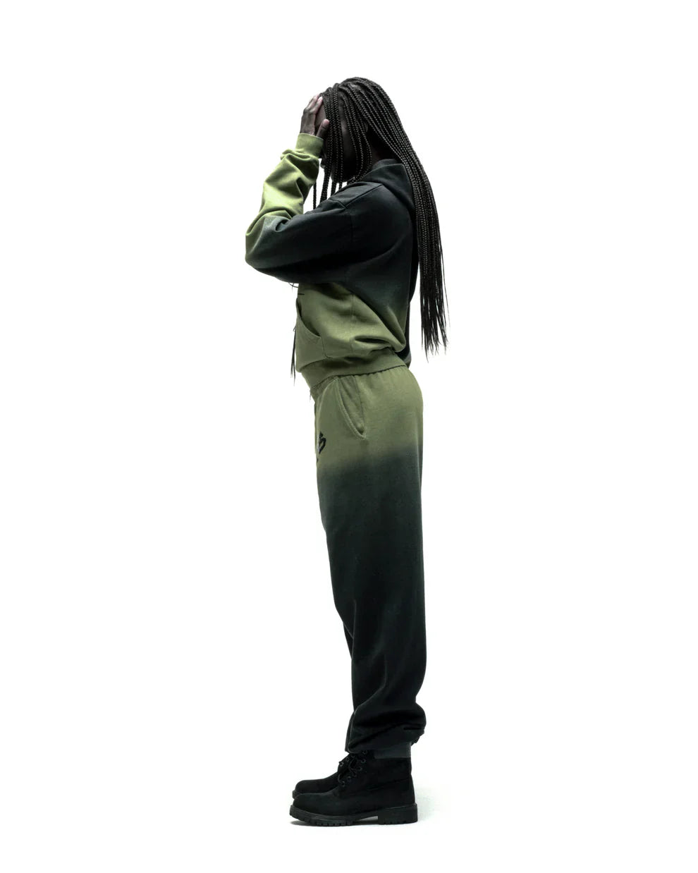Sp5der OG Web Ombre Hoodie Black