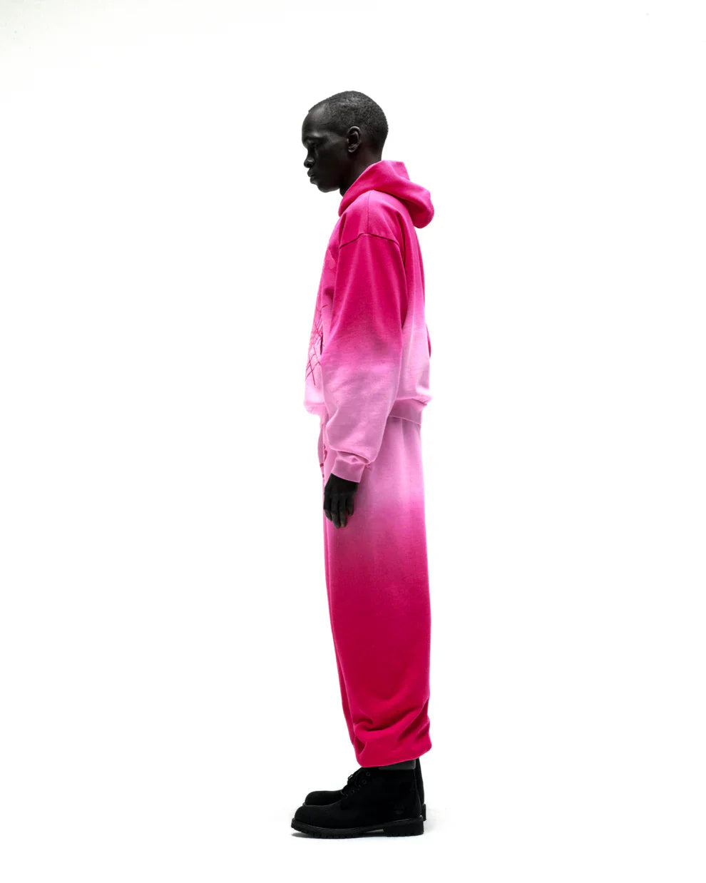 Sp5der OG Web Ombre Tracksuit Pink