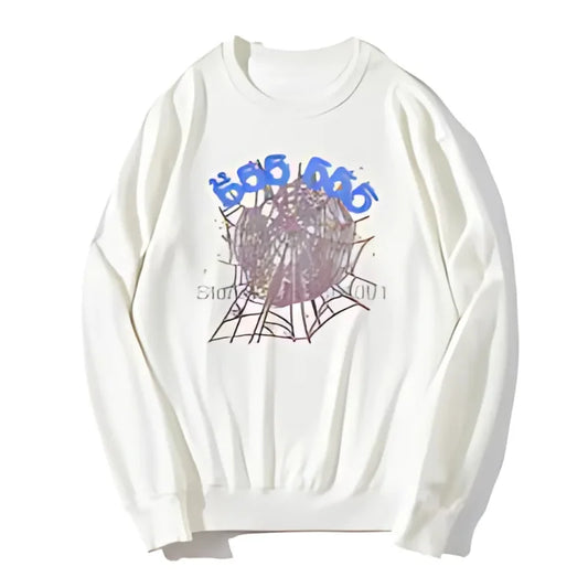Sp5der Angel White sweatshirt